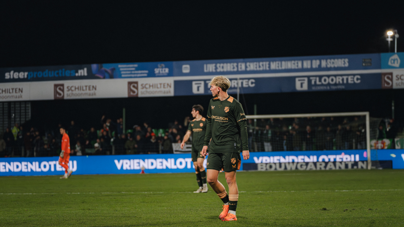 Jong FC Utrecht reist af naar Waalwijk