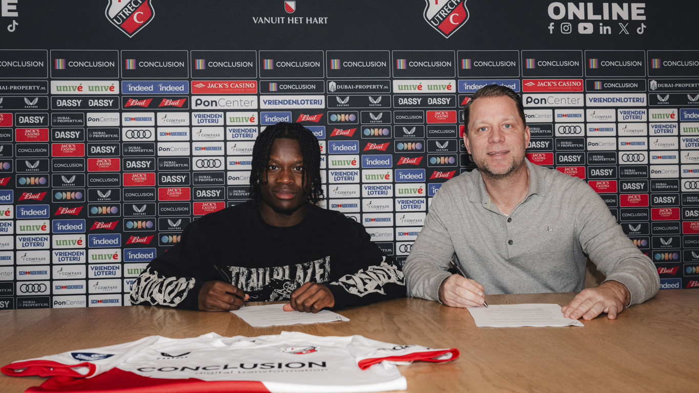 FC Utrecht versterkt zich met Emeka Adiele