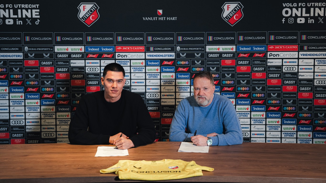 Mees Eppink verlengt contract bij FC Utrecht