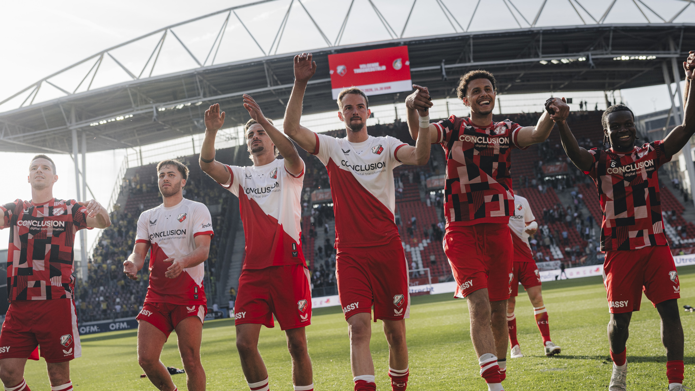 FC Utrecht verslaat tiental NAC Breda