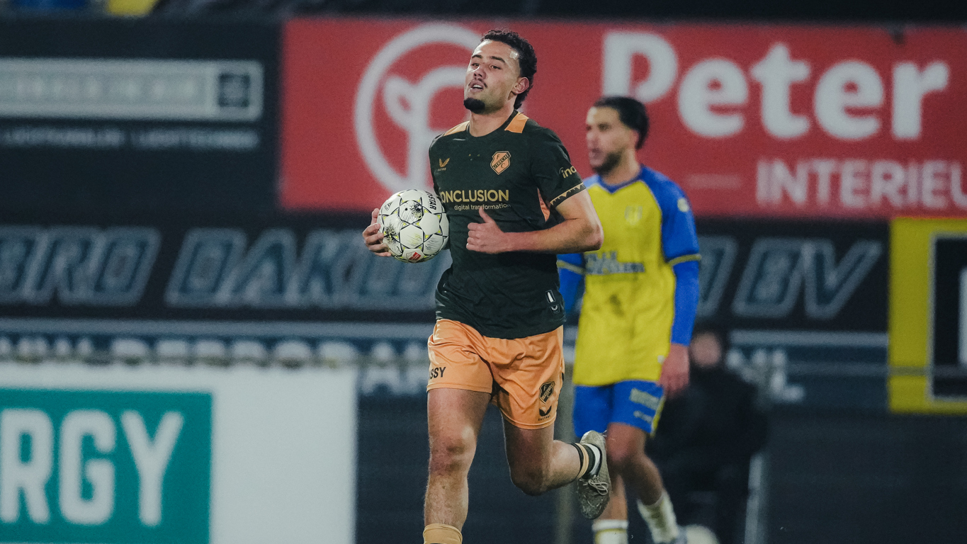 Jong FC Utrecht neemt punt mee uit Waalwijk