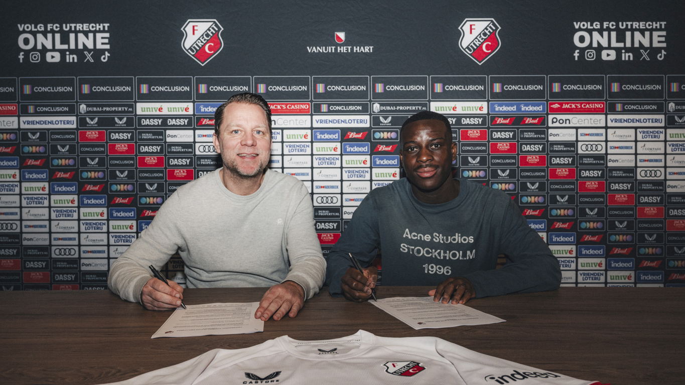 Yoann Cathline langer bij FC Utrecht