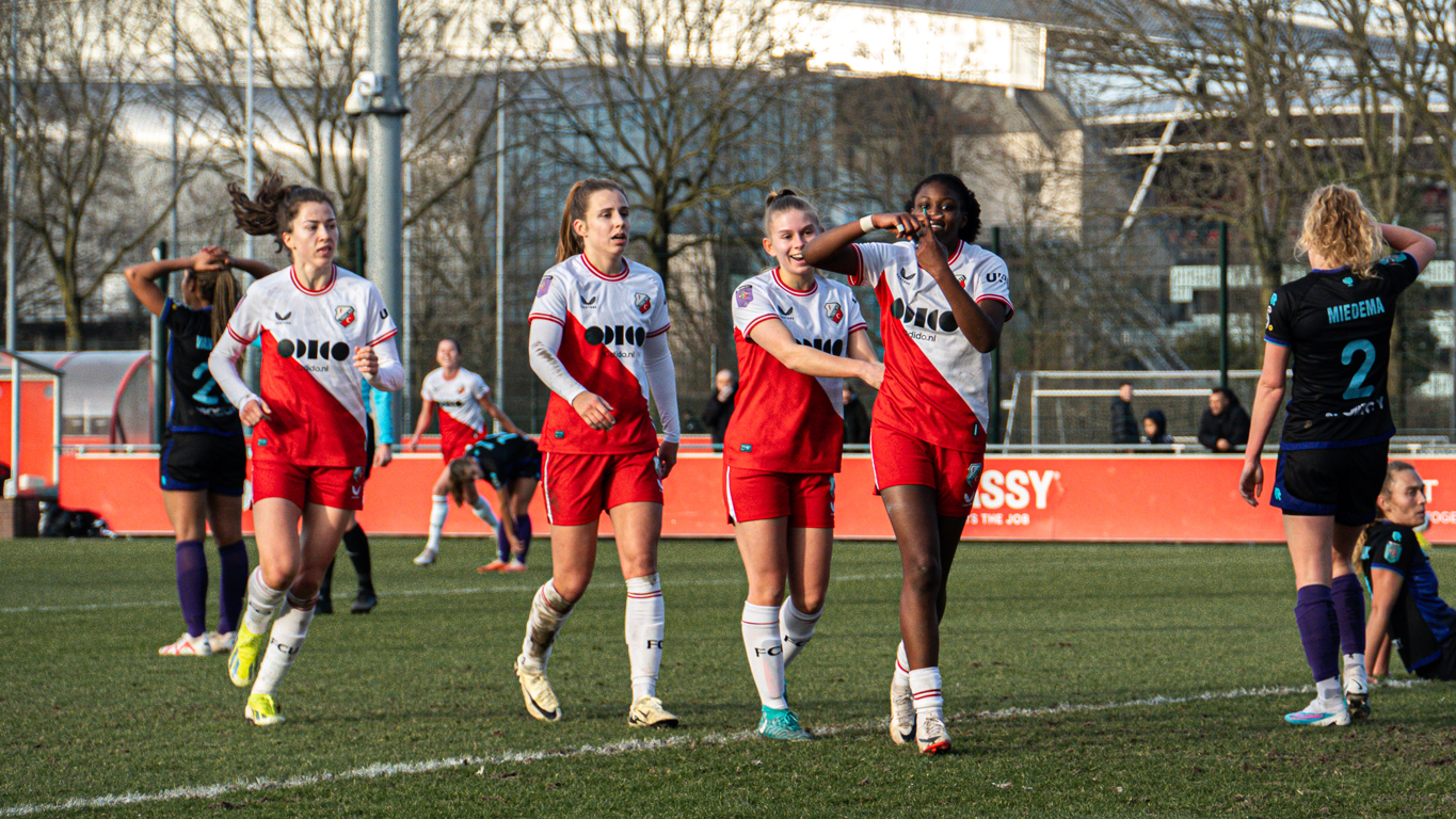 FC Utrecht Vrouwen boekt overwinning na knappe comeback