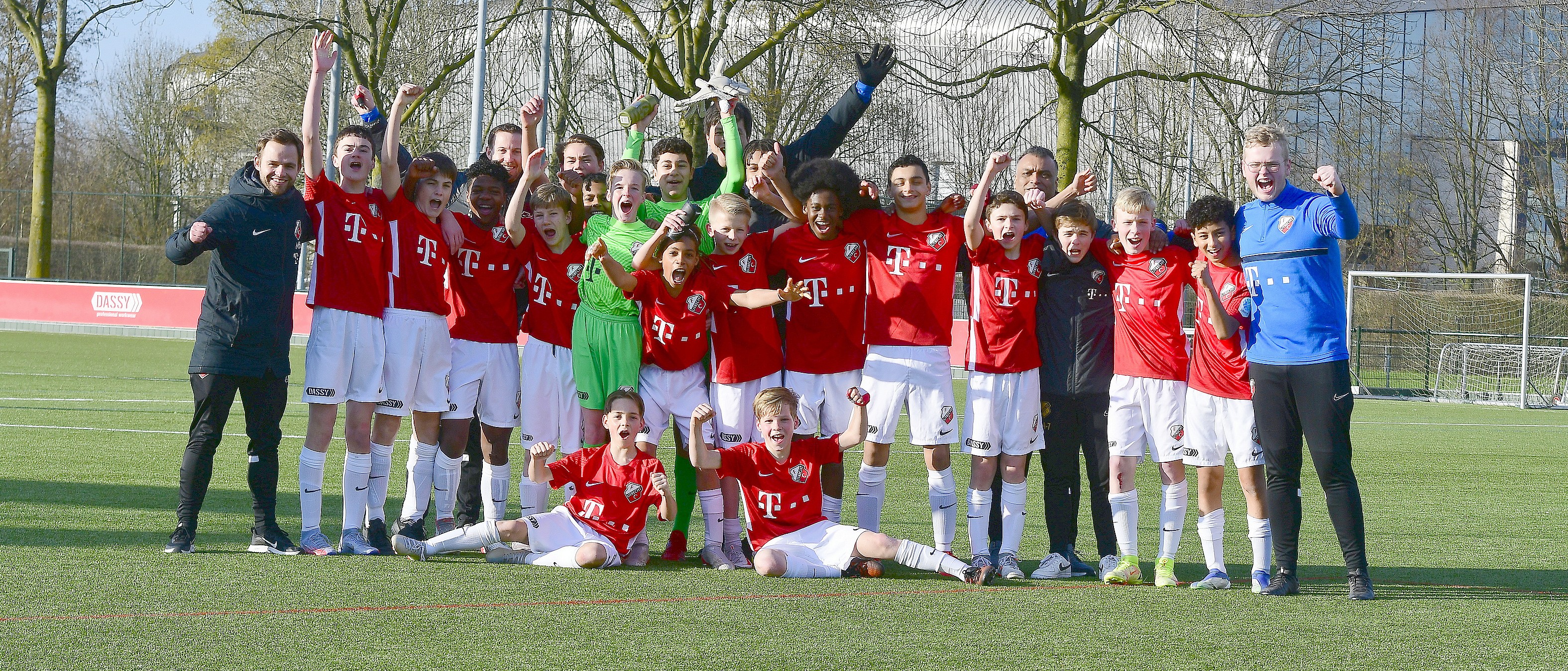 Wedstrijd van de week: FC Utrecht O14 wordt najaarskampioen met dubbele cijfers