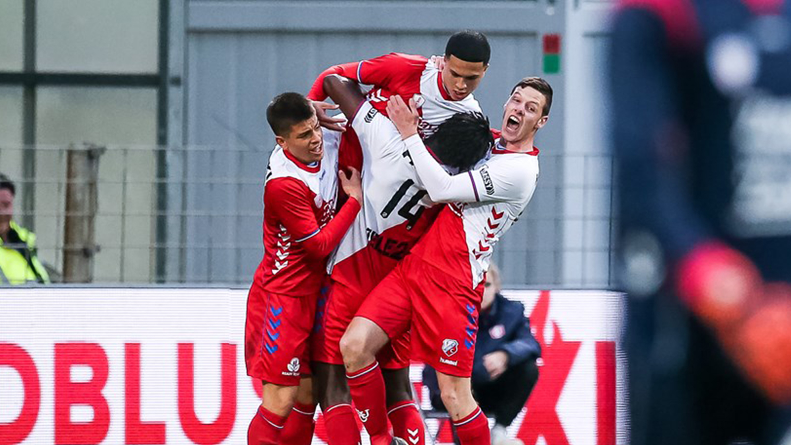 Late treffer bezorgt Jong FC Utrecht cruciale overwinning 