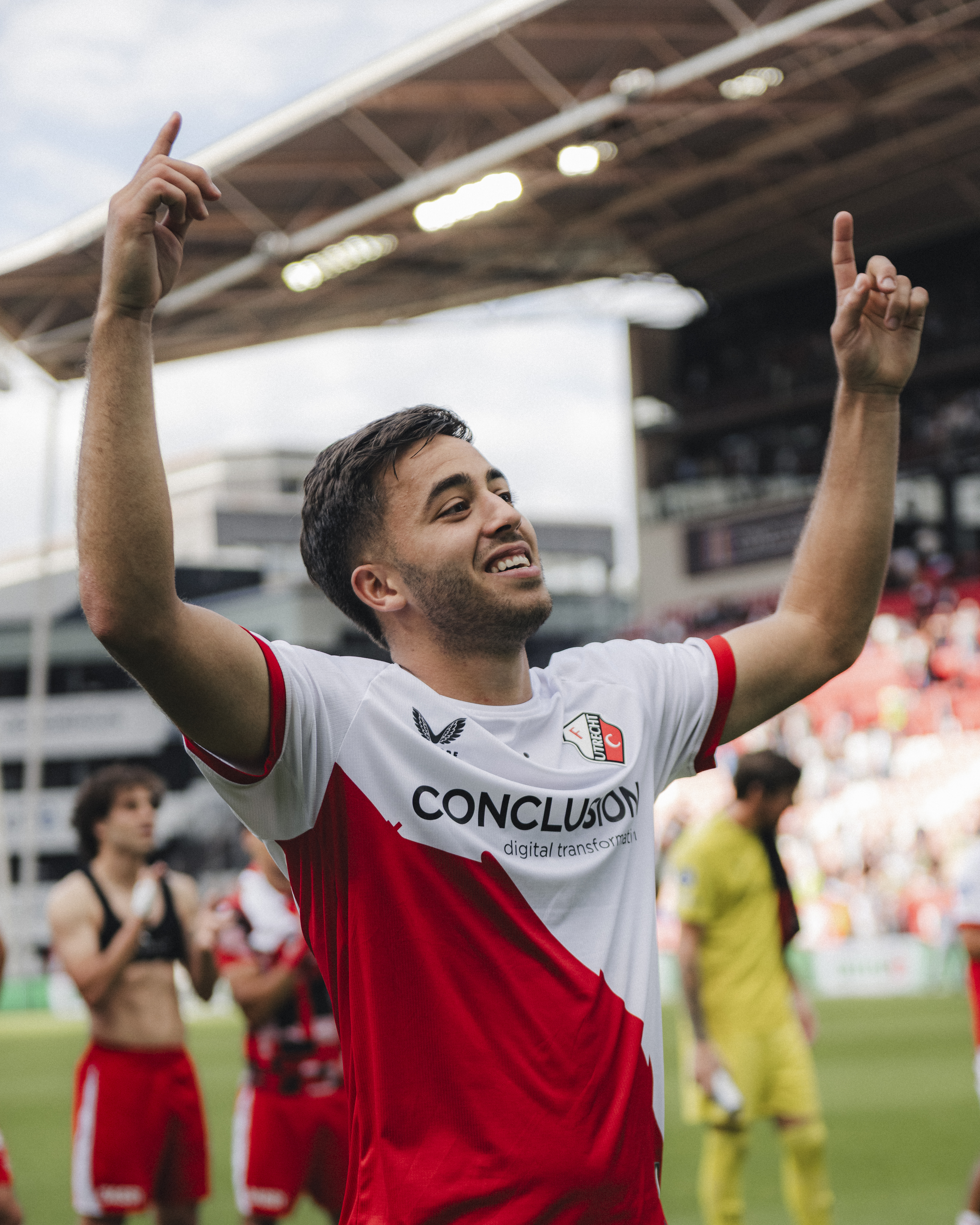 Souffian El Karouani op pad met Marokko