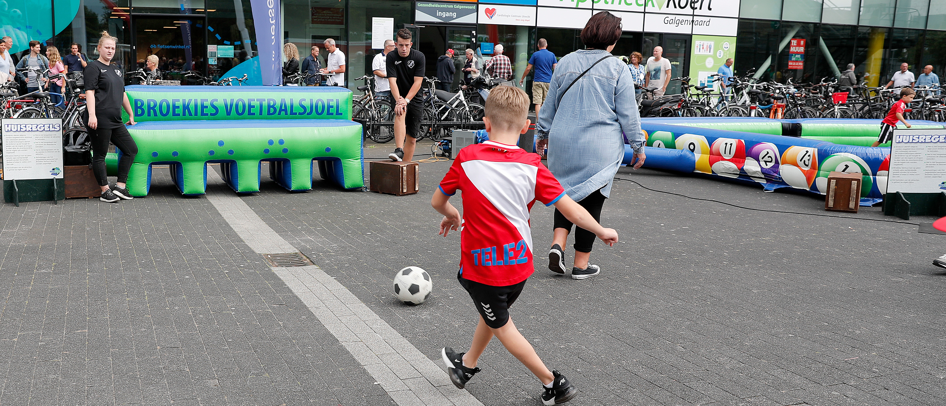 Fanplein: vier attracties voor Sparta-thuis