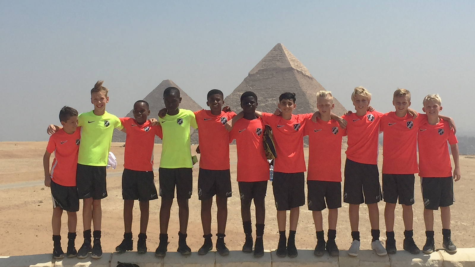 FC Utrecht O13 wint ZED CUP in Caïro, Egypte!