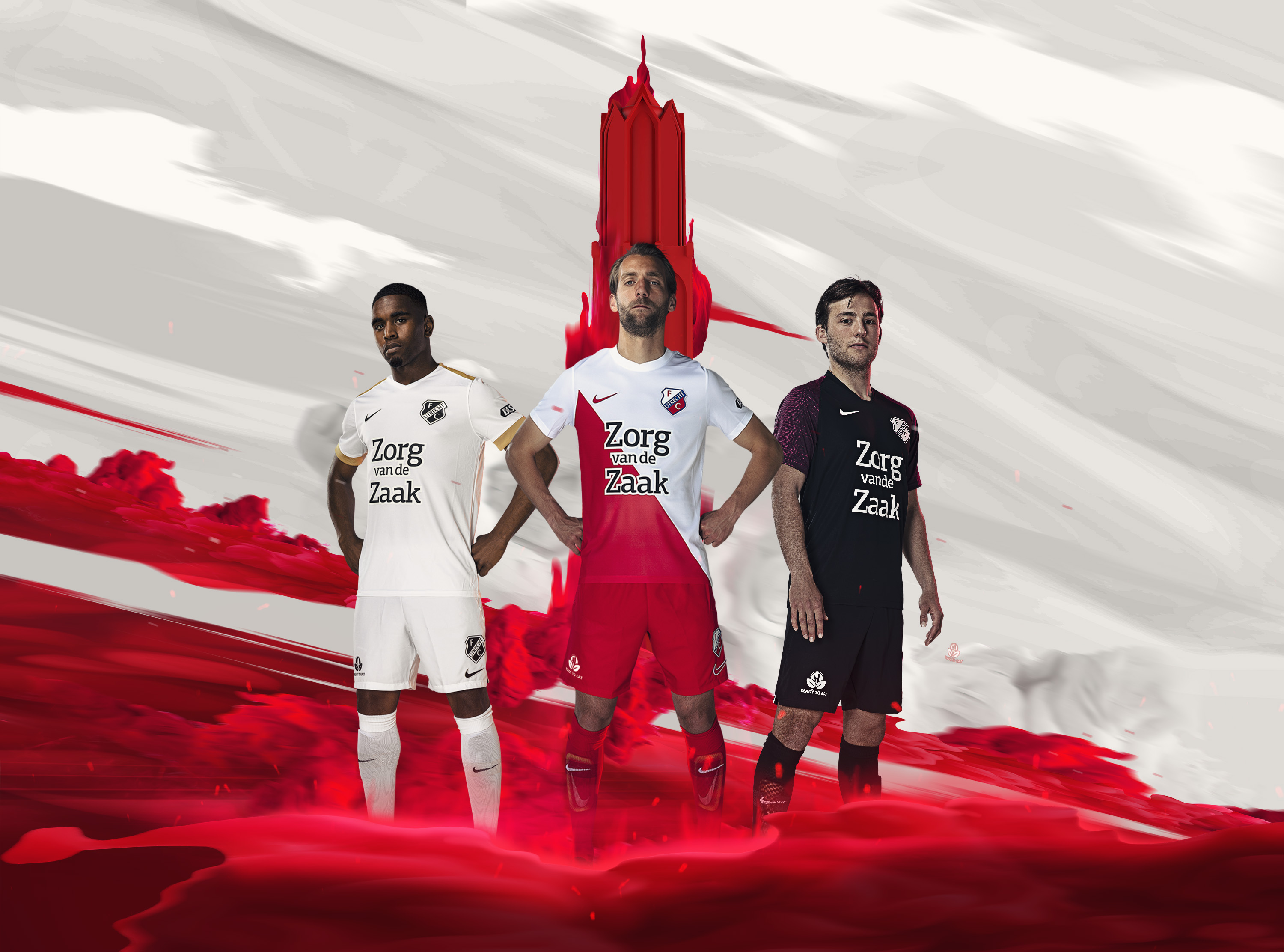 FC Utrecht Nike Tech Broek Grijs