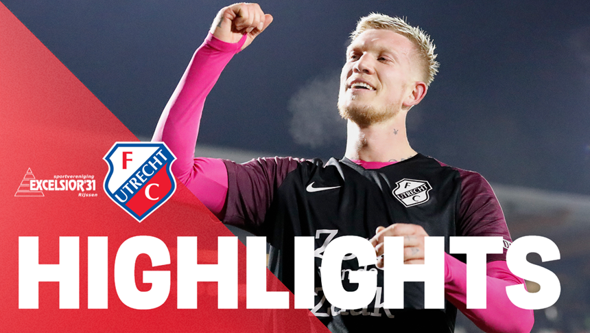 HIGHLIGHTS | Excelsior'31 - FC Utrecht