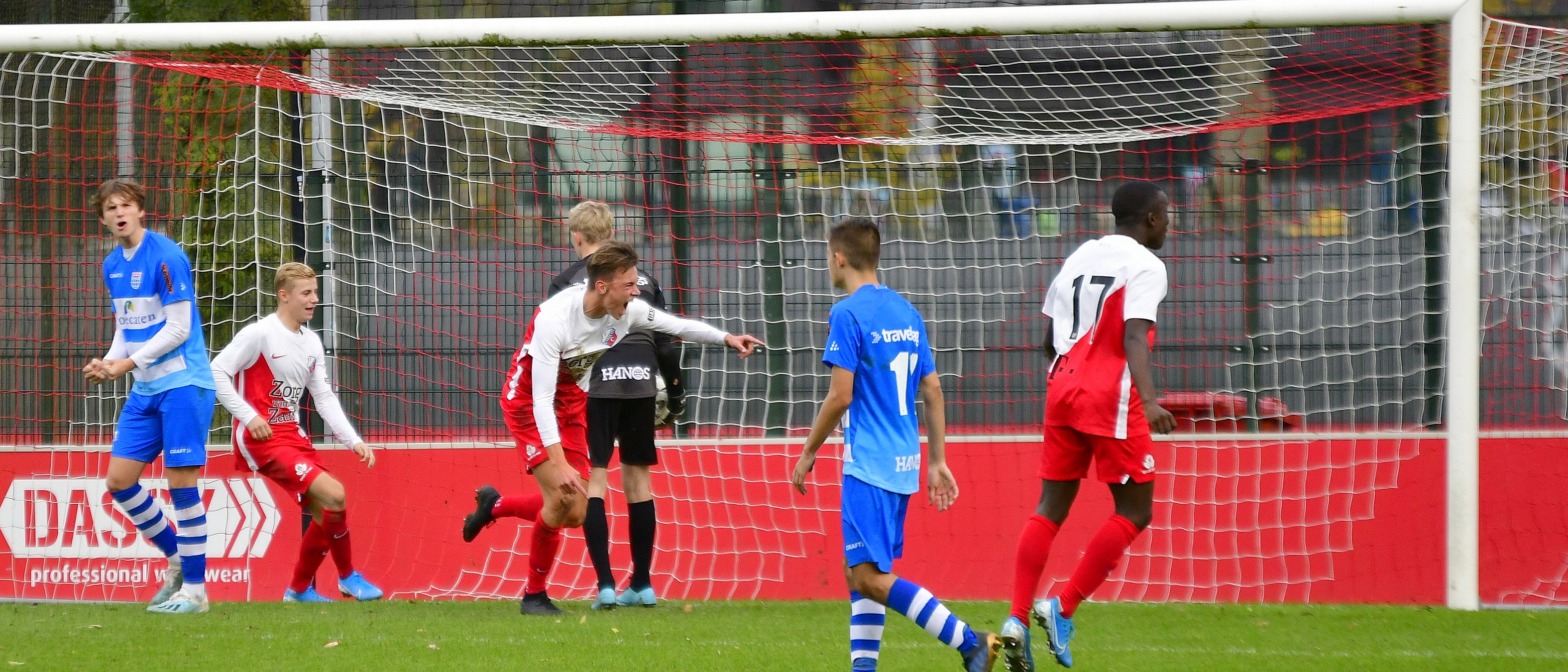Weer sterke inhaalrace FC Utrecht O17