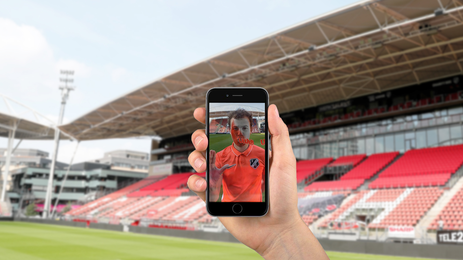 FC Utrecht eerste Eredivisionist met eigen Instagram Face Filter