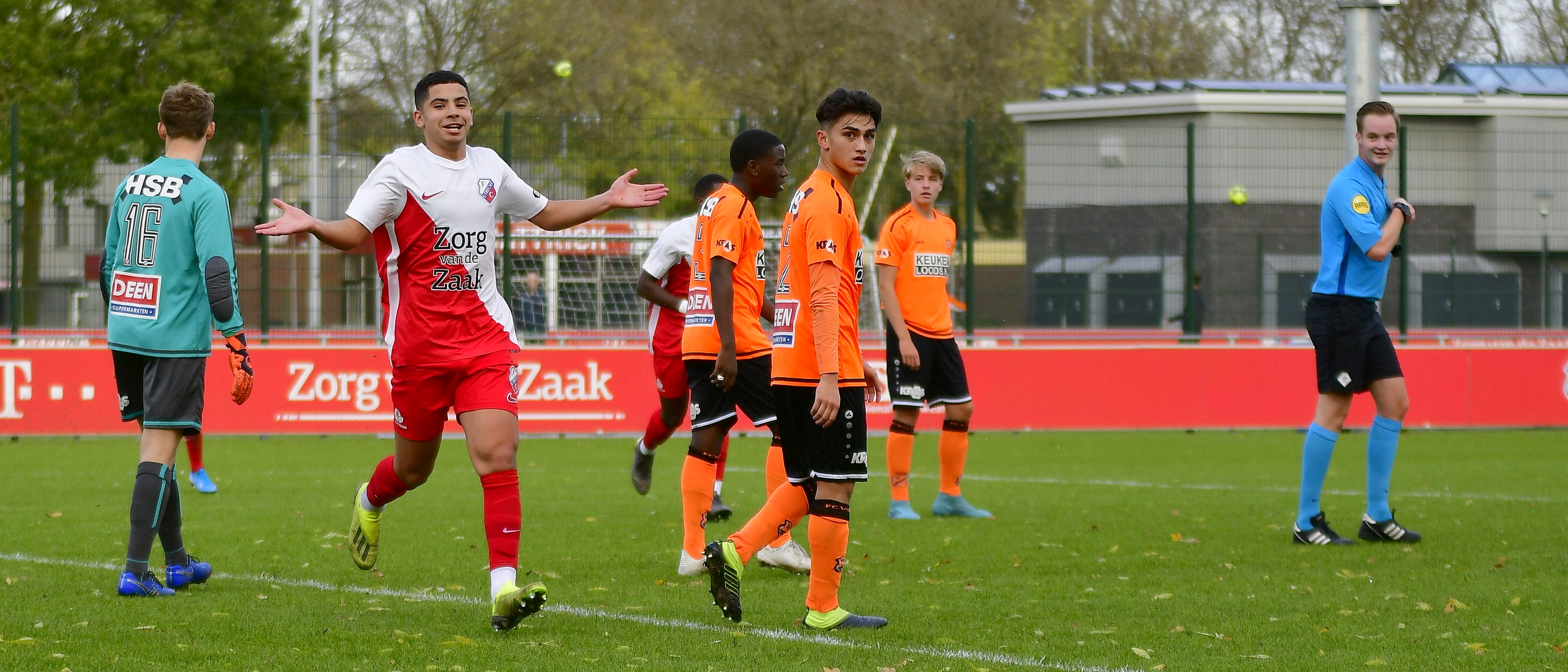 FC Utrecht O17 na ruime zege nog steeds kansrijk voor kampioenscompetitie