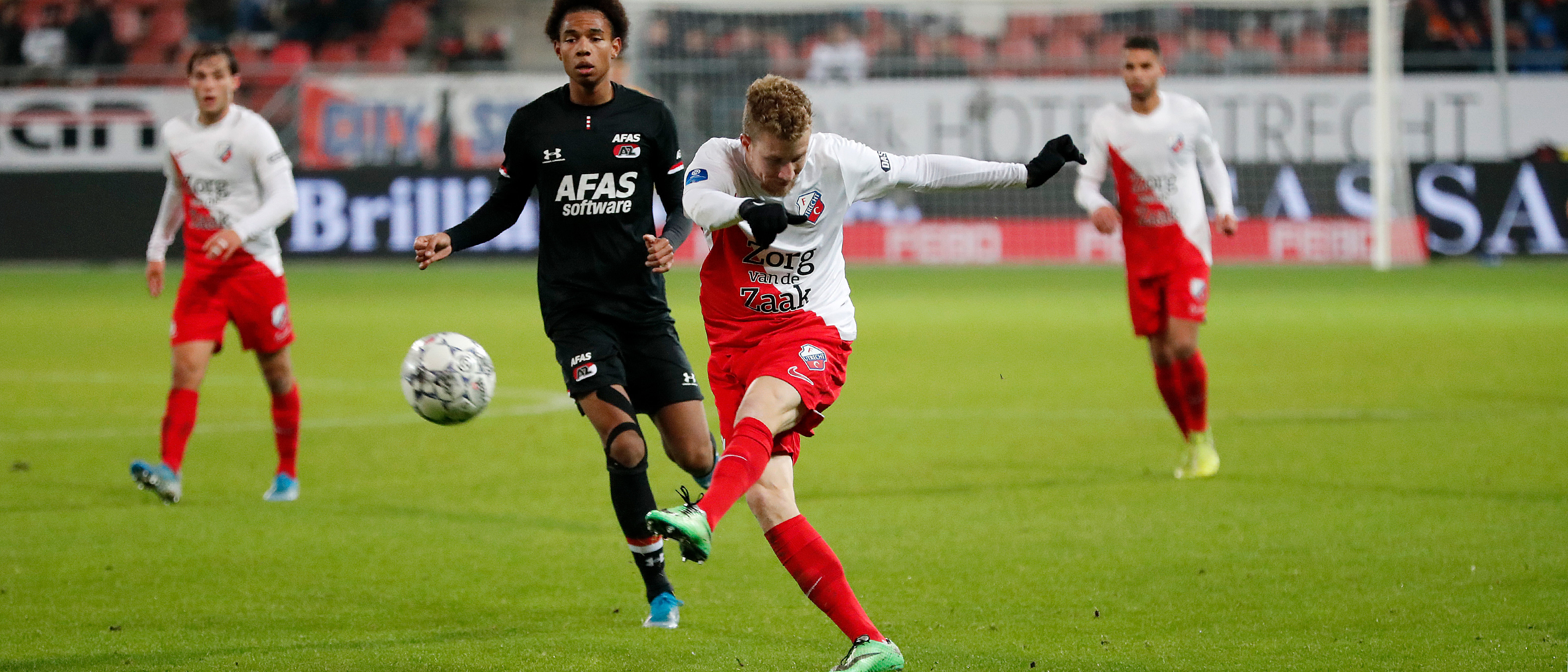 FC Utrecht loopt zich stuk op Alkmaarse muur