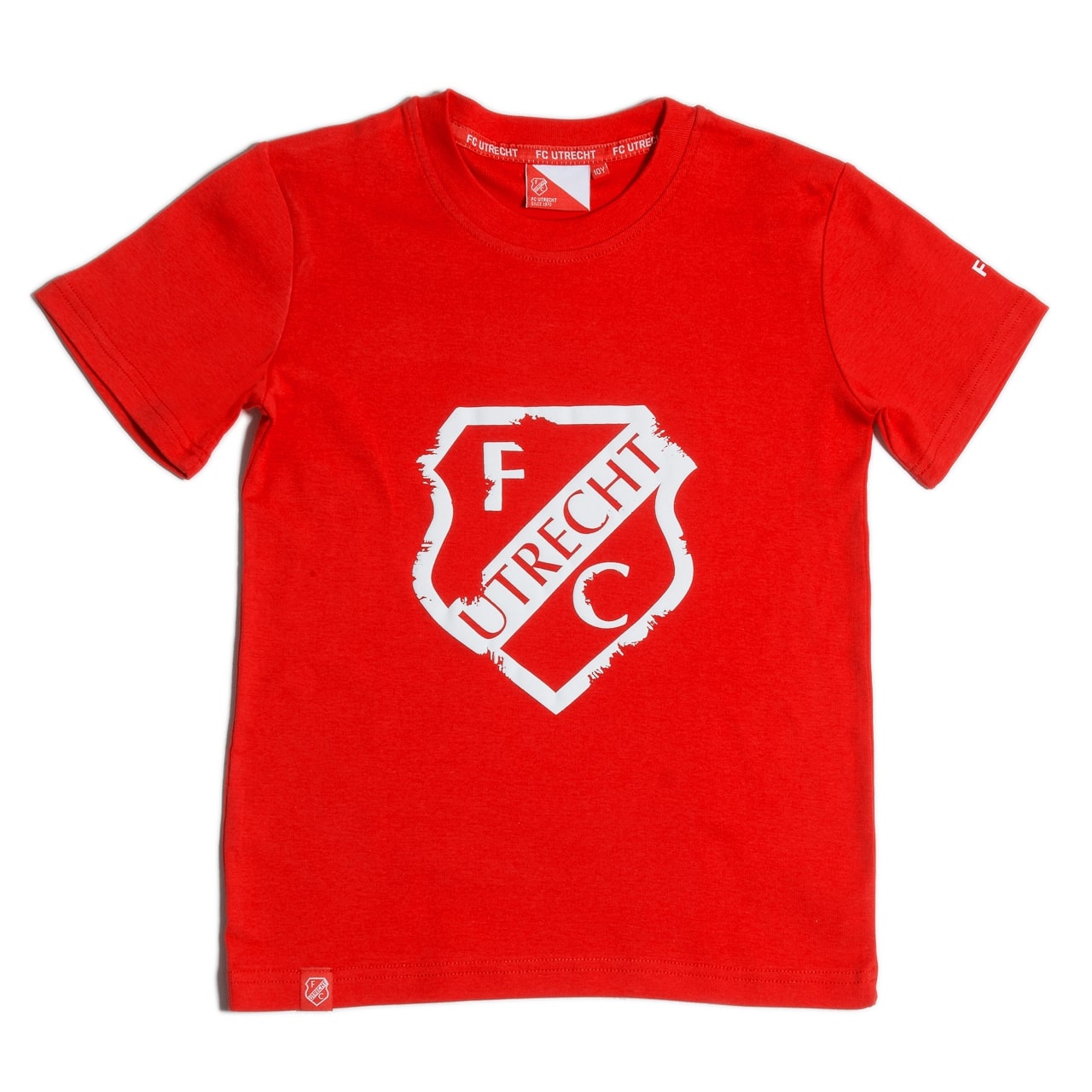 FC Utrecht T-shirt Rood Logo Kids