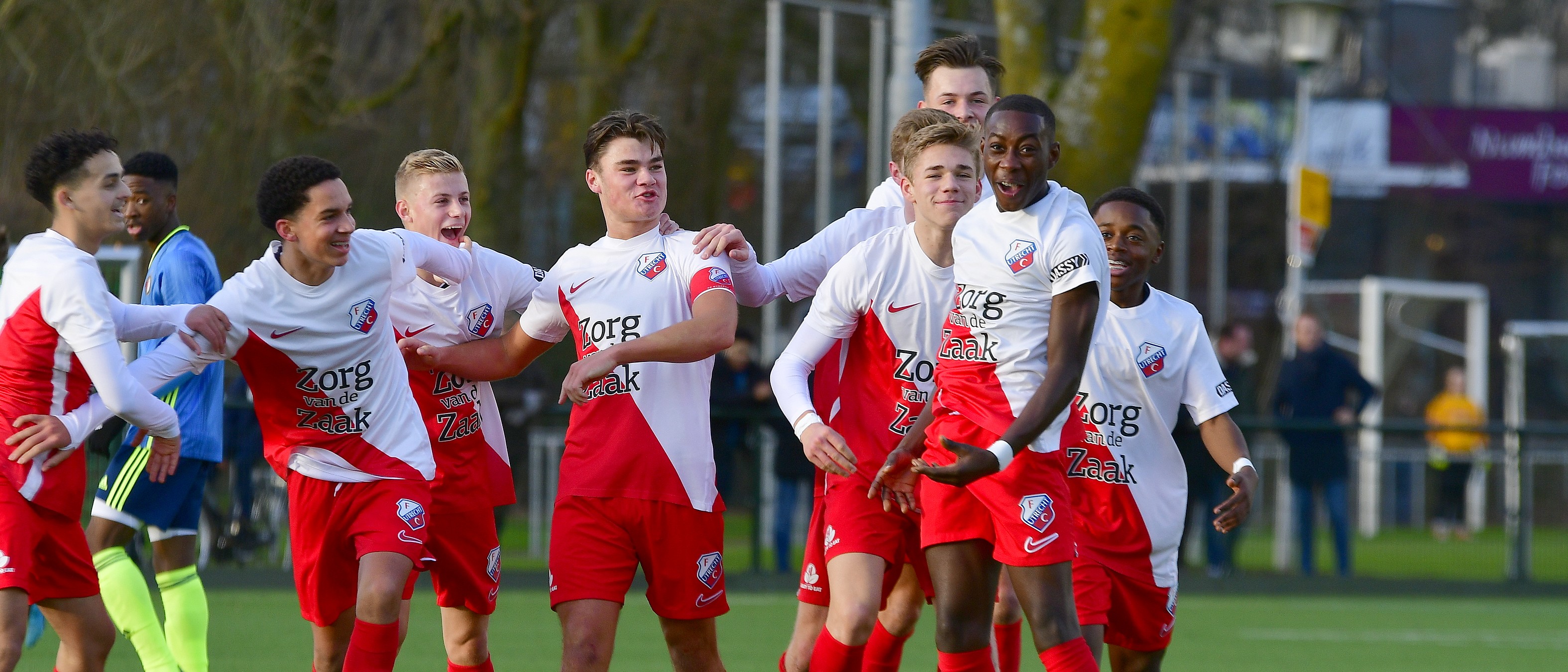 FC Utrecht O17 overklast Feyenoord O17