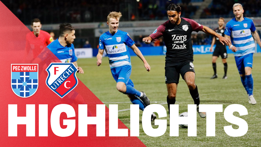 HIGHLIGHTS | PEC Zwolle - FC Utrecht
