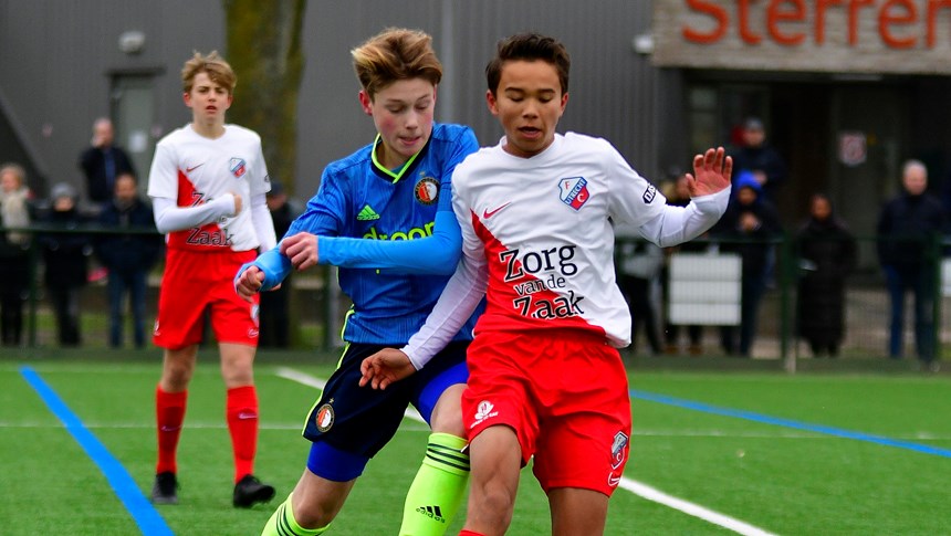 JEUGD | FC Utrecht O14 knokt zich terug tegen Feyenoord O14