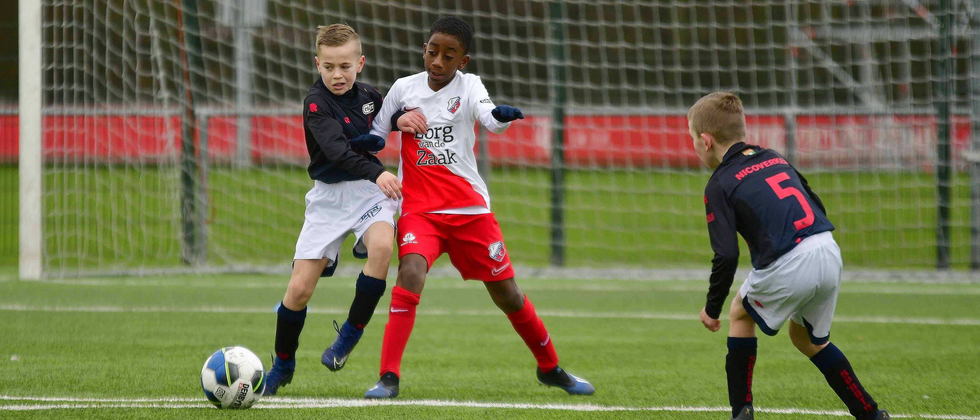 Goede score op groot veld voor FC Utrecht O10