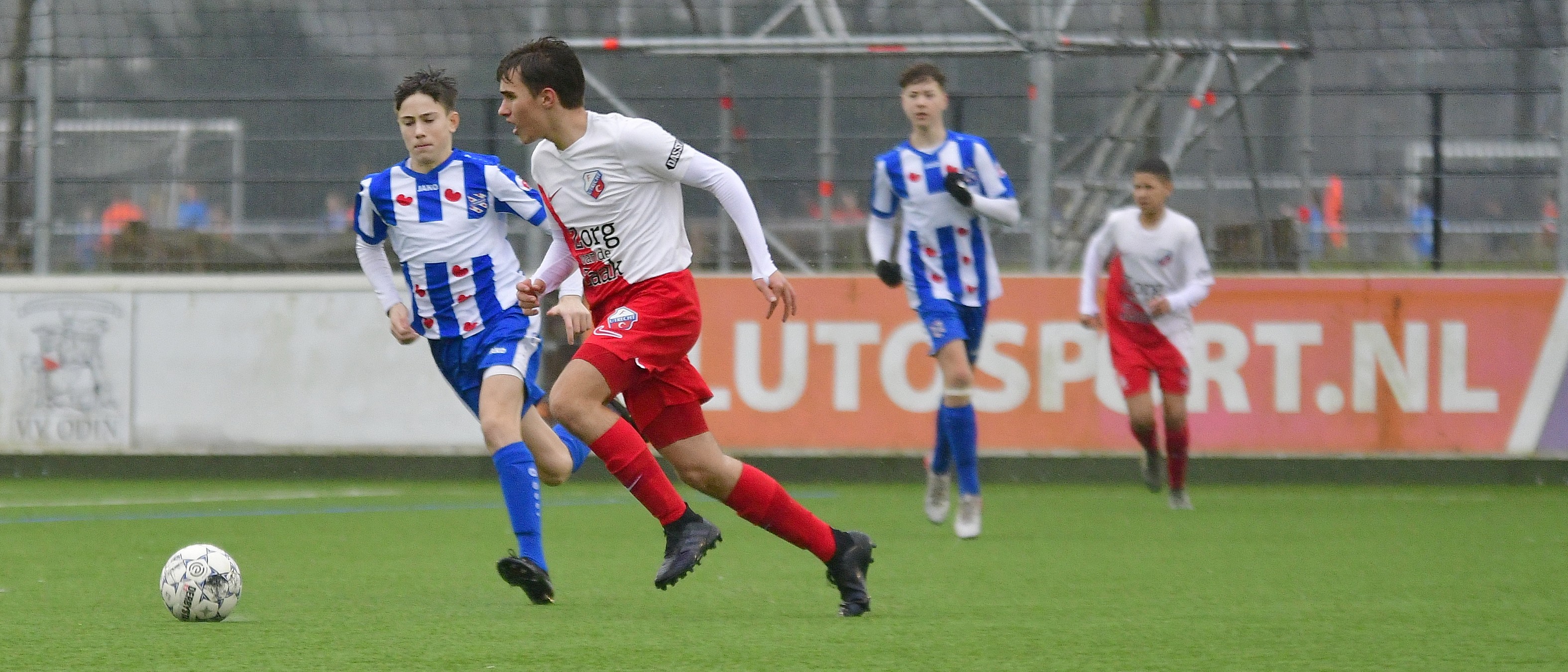 Strijdvaardig FC Utrecht O15 zegeviert