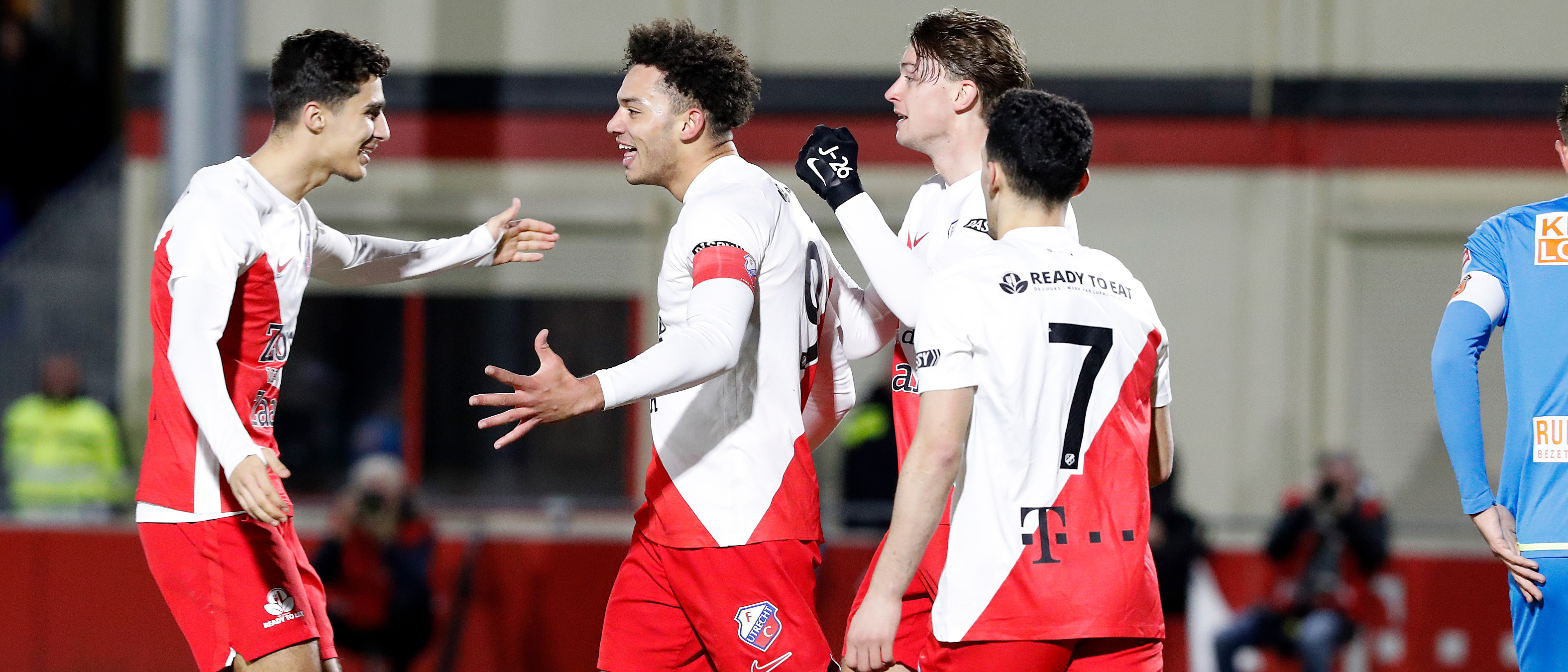 Jong FC Utrecht schrijft geschiedenis door winst op FC Volendam