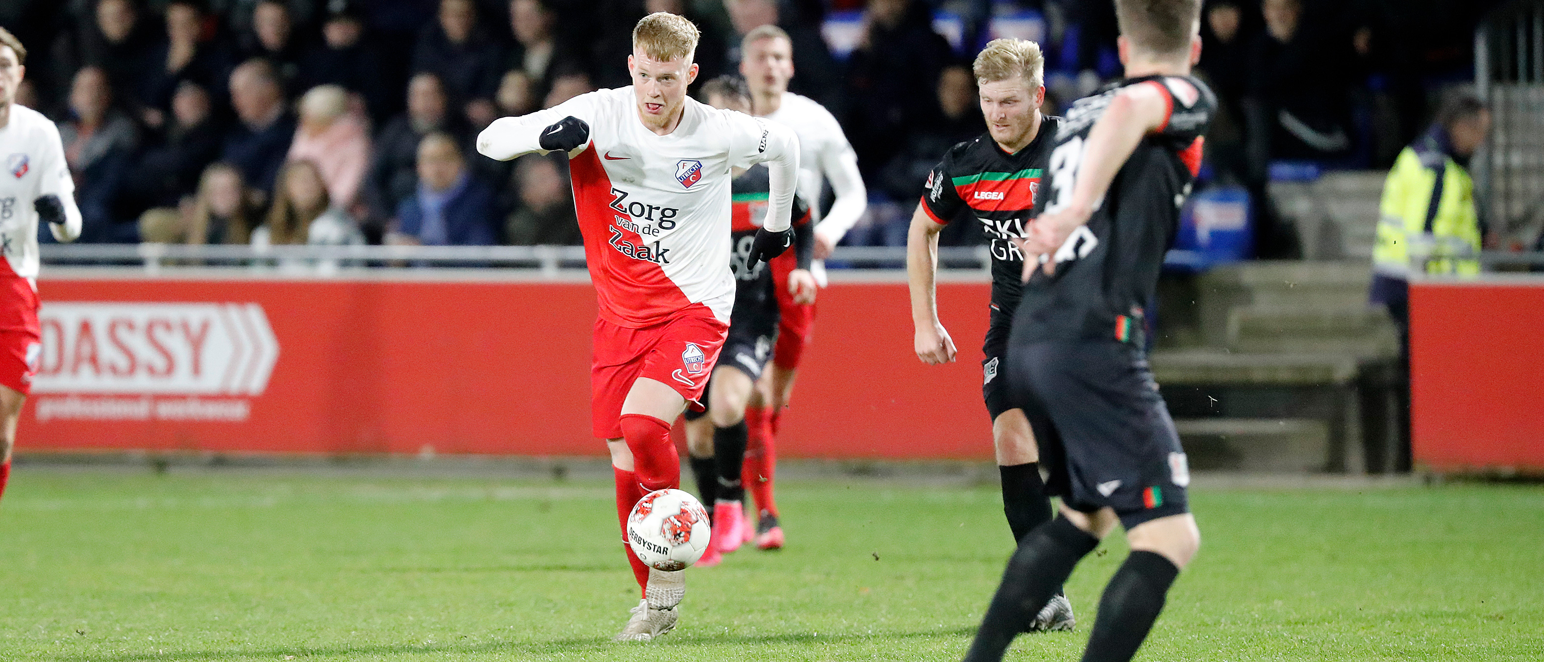 Verlies in blessuretijd voor Jong FC Utrecht