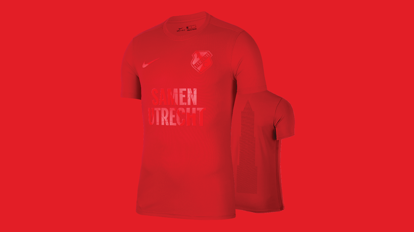 FC Utrecht introduceert uniek Samen Utrecht-shirt