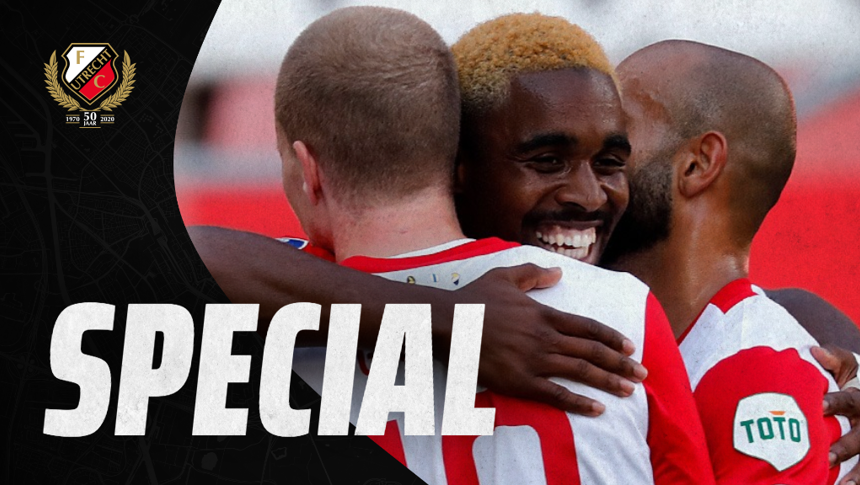 BORST VOORUIT, BLIK OMHOOG | De voorbereiding van FC Utrecht