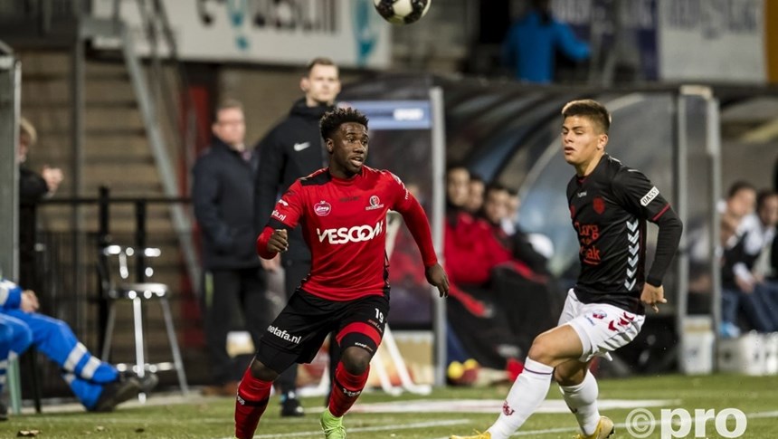 Jong FC Utrecht vangt bot in Brabant