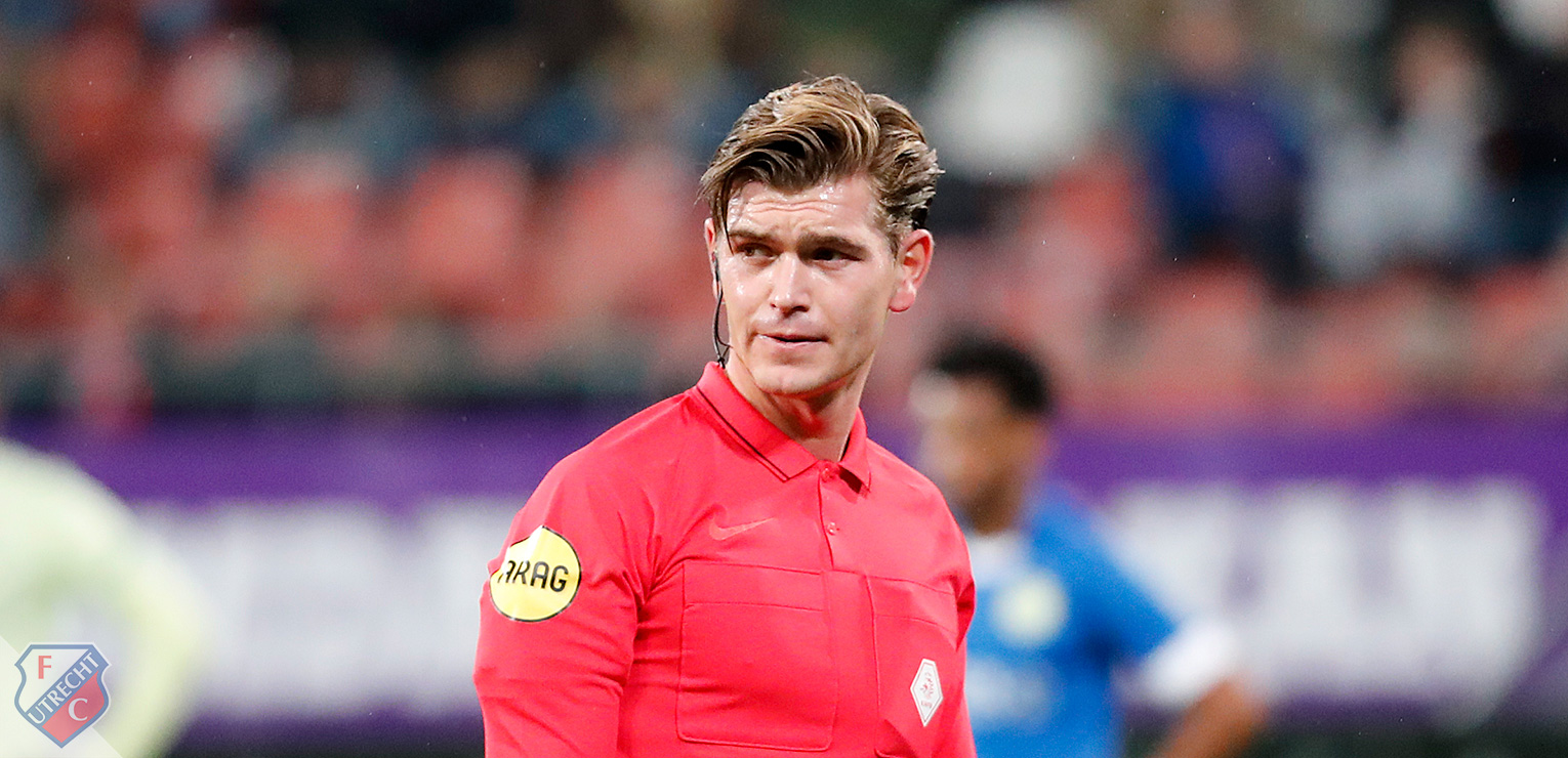 Joey Kooij leidsman bij FC Utrecht - Willem II