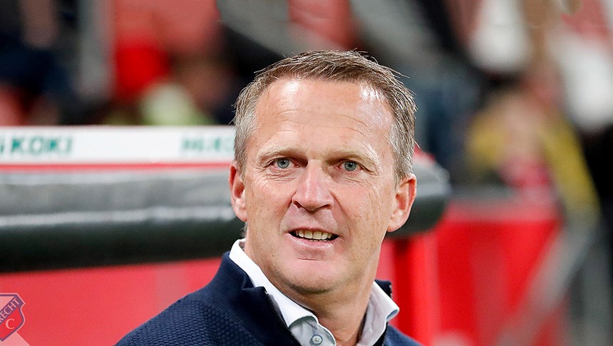 John van den Brom nieuwe trainer/coach FC Utrecht 