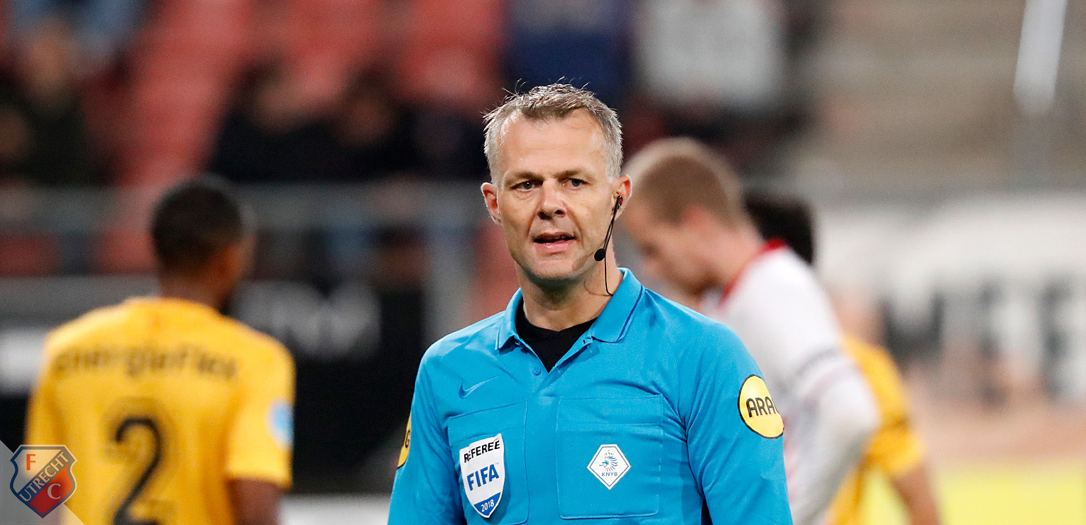 Björn Kuipers leidsman Pec Zwolle - FC Utrecht 