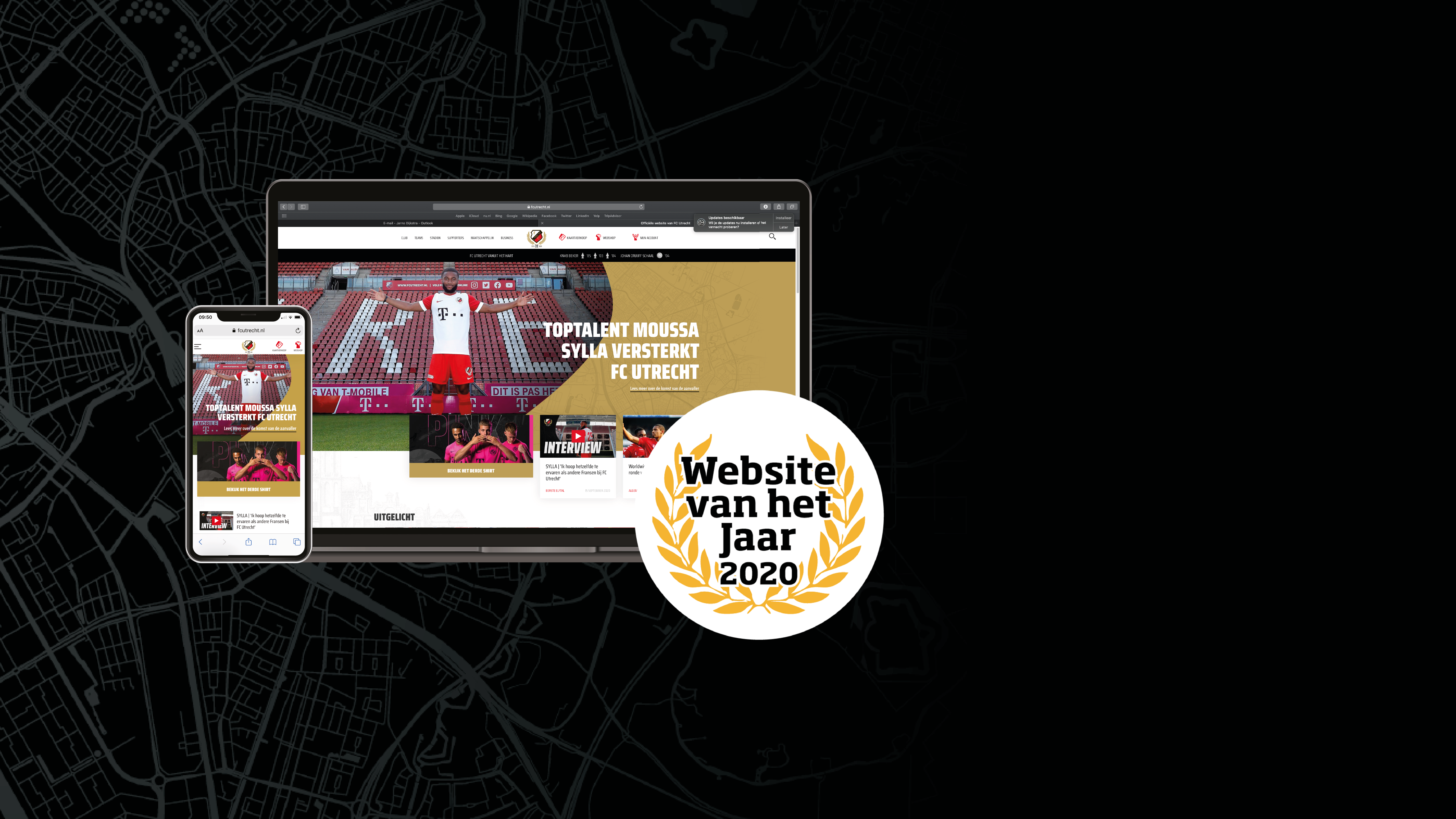 FCUtrecht.nl opnieuw Website van het Jaar