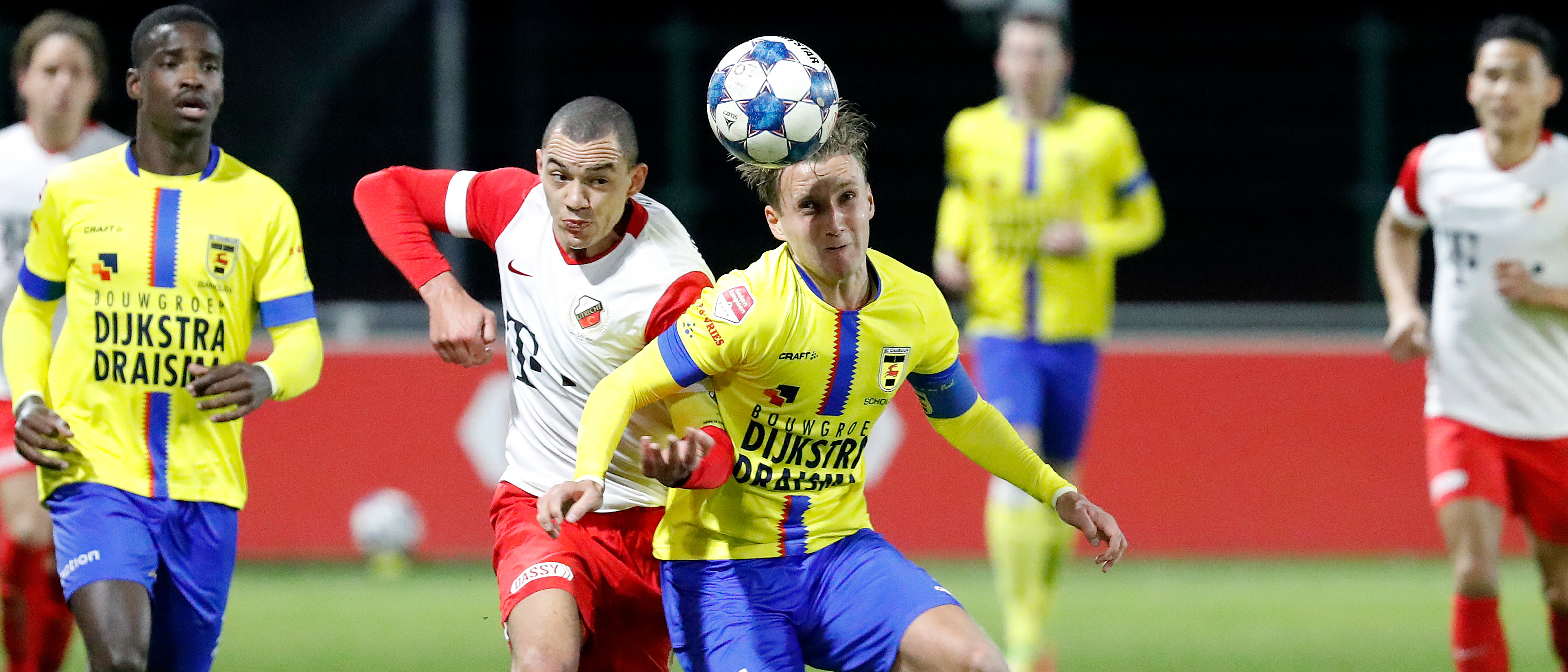 Jong FC Utrecht verliest van koploper SC Cambuur