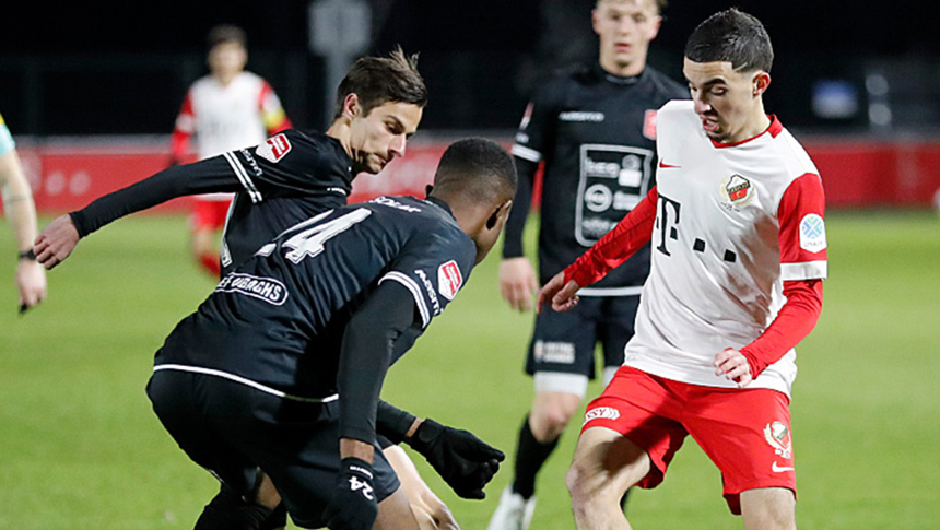 highlights jong fc utrecht mvv maastricht