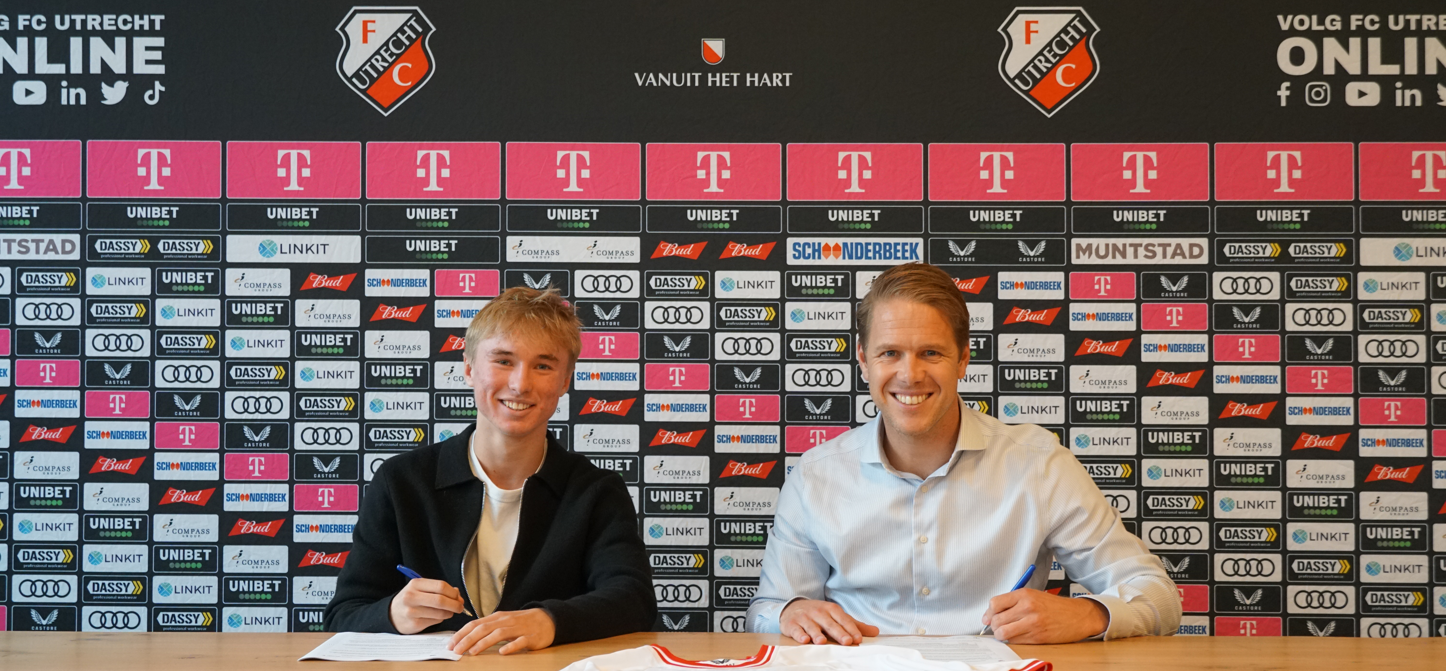 Deense aanwinst: Emil Rohd Schlichting naar Jong FC Utrecht