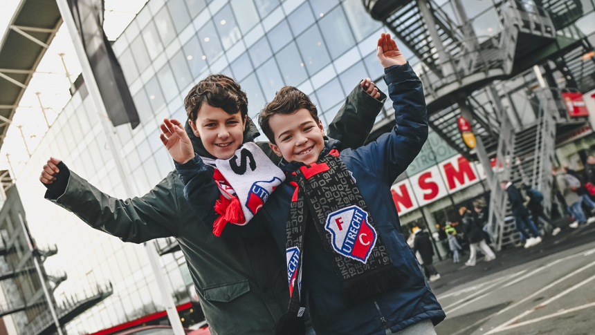 Kerstplein voorafgaand aan FC Utrecht – PSV