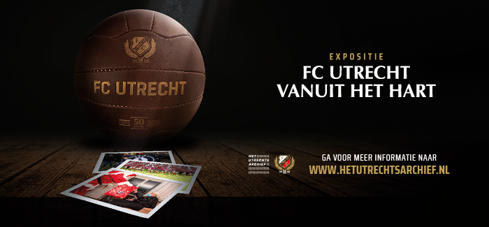 Expositie over FC Utrecht in Het Utrechts Archief