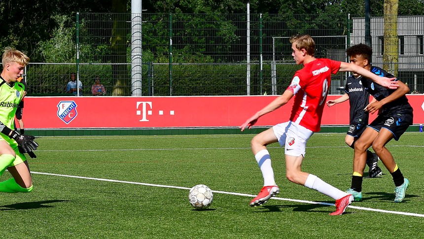 Wedstrijd van de Week: FC Utrecht O16 houdt stijgende lijn vast