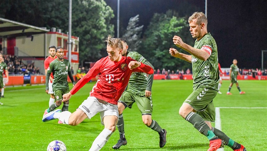 HIGHLIGHTS | FC Emmen maakt einde aan recordreeks Jong FC Utrecht