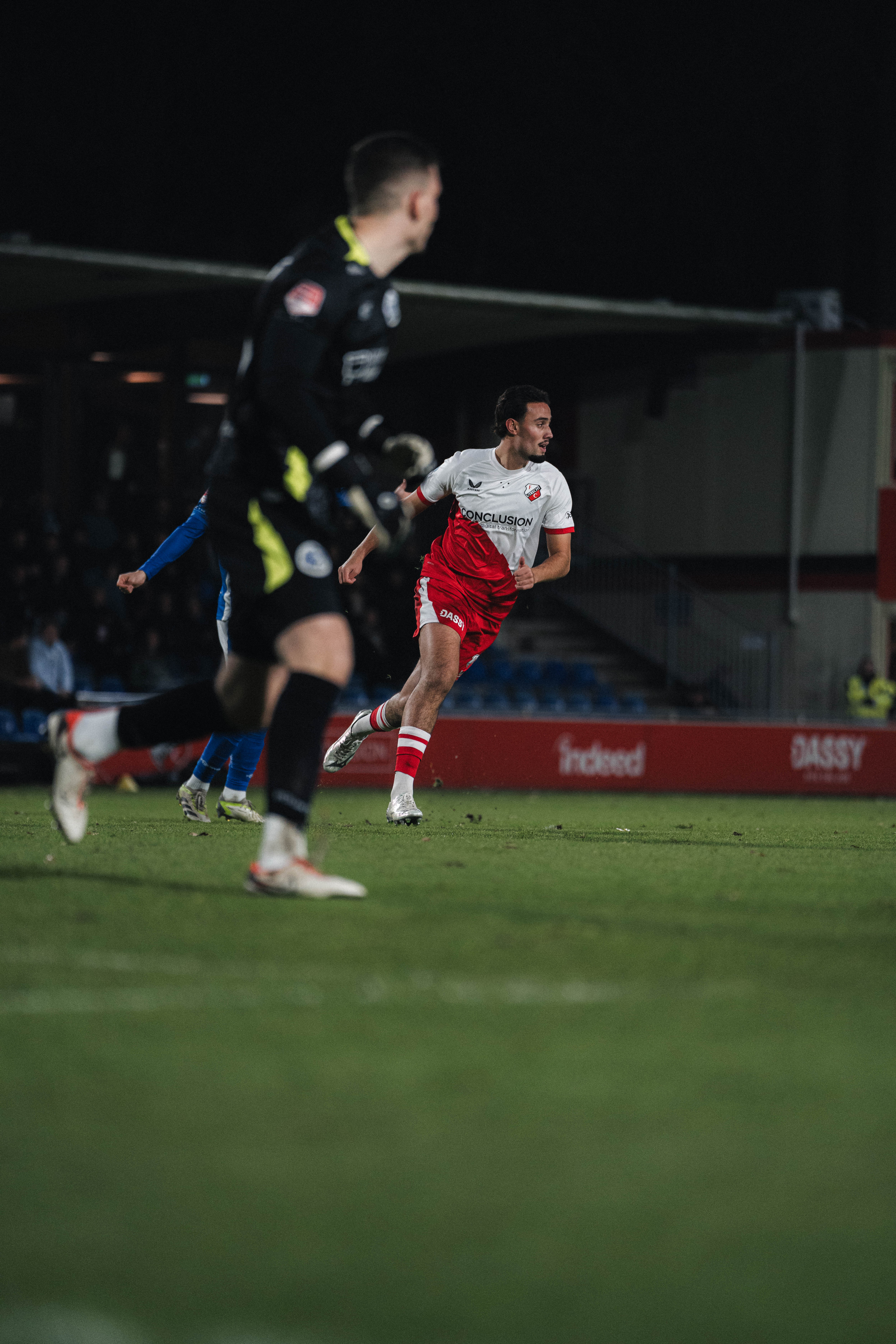 Jong FC Utrecht reist vanavond af naar Dordrecht