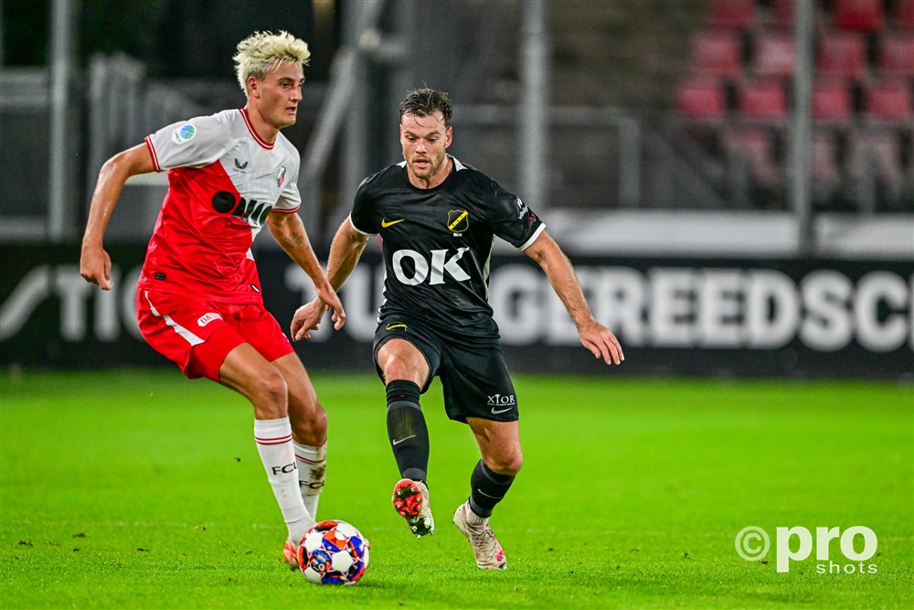 Jong FC Utrecht blijft ongeslagen op eigen veld: remise tegen NAC Breda