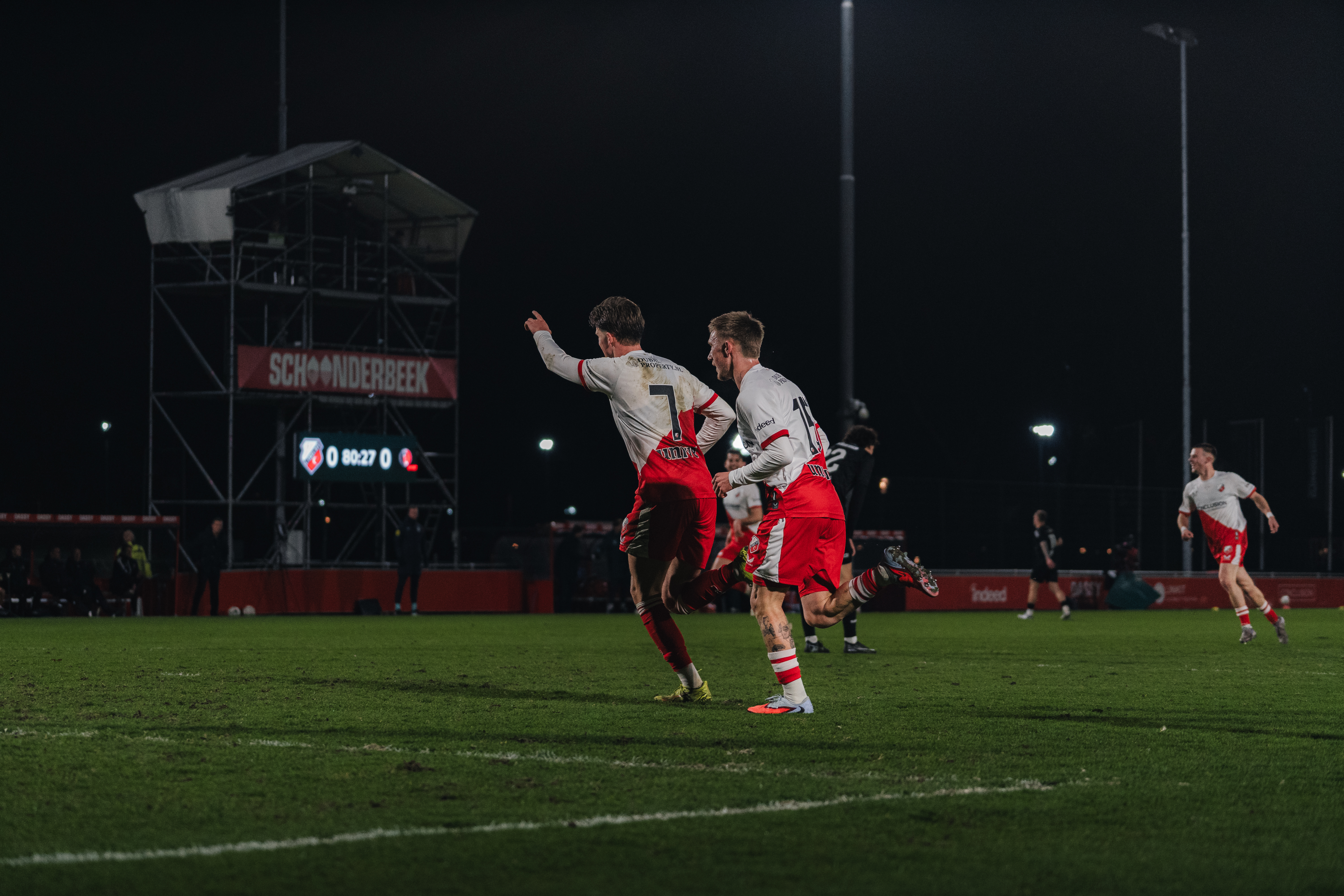 Beloftenploeg pakt overwinning in slotfase