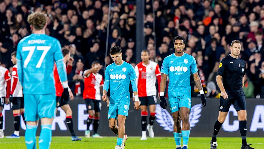 Bekertoernooi eindigt voor FC Utrecht tegen Feyenoord