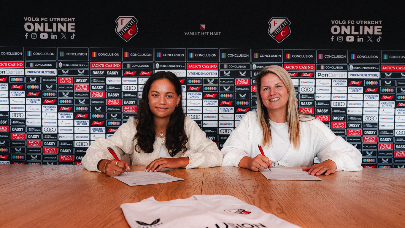 FC Utrecht Vrouwen Legt Rosalie Renfurm Vast fc-utrecht-vrouwen-legt-rosalie-renfurm-vast