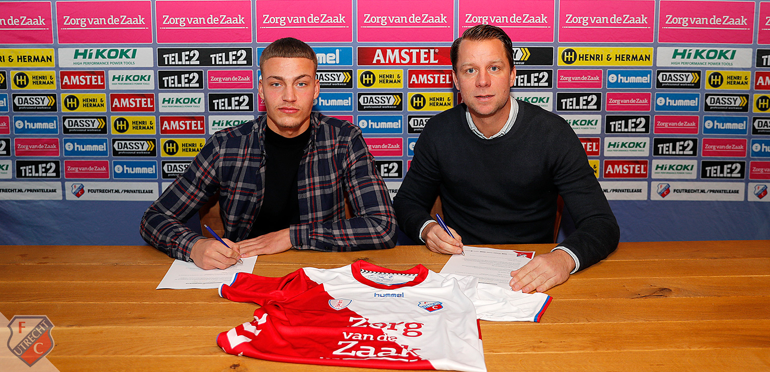 Davy van den Berg sluit aan bij Jong FC Utrecht