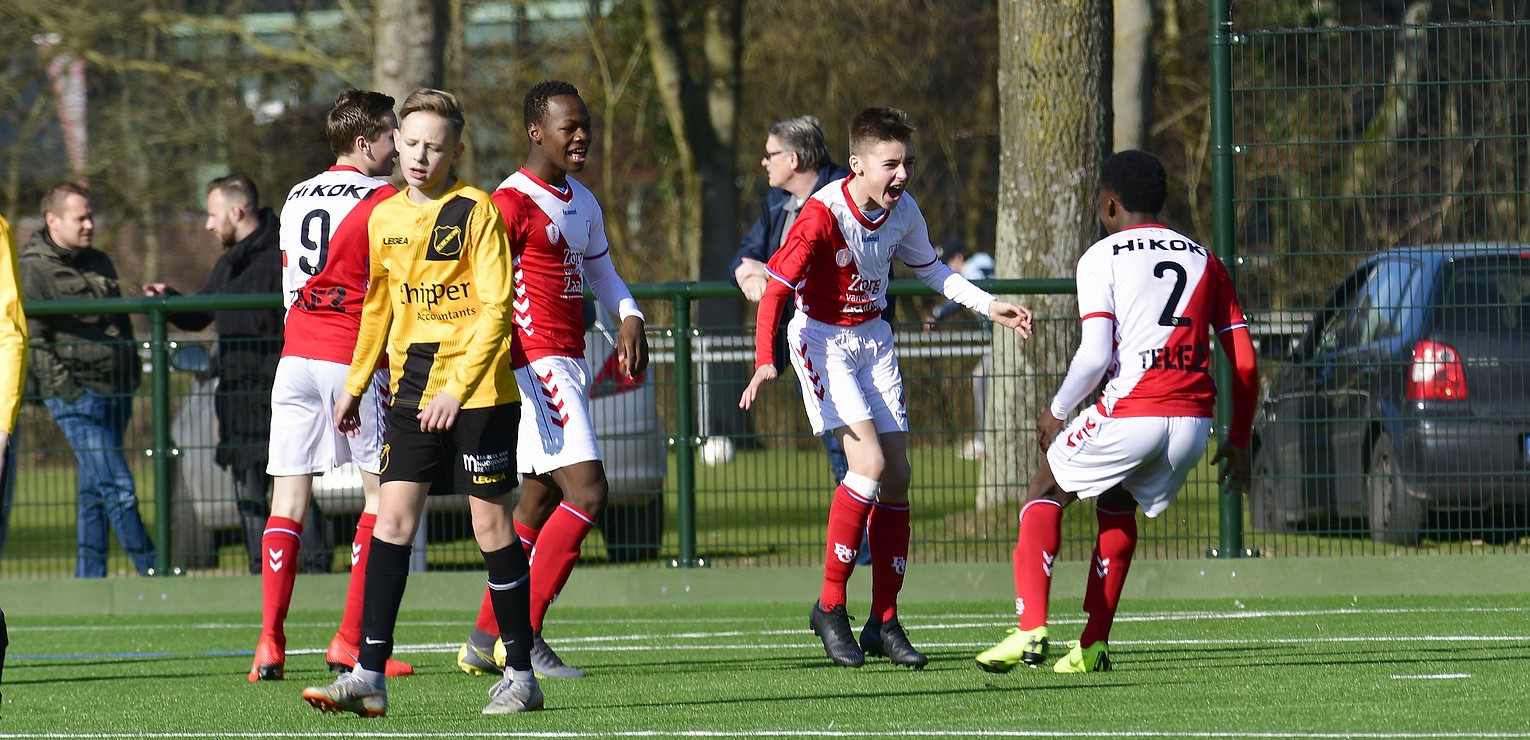 Vierde overwinning op rij voor FC Utrecht O14