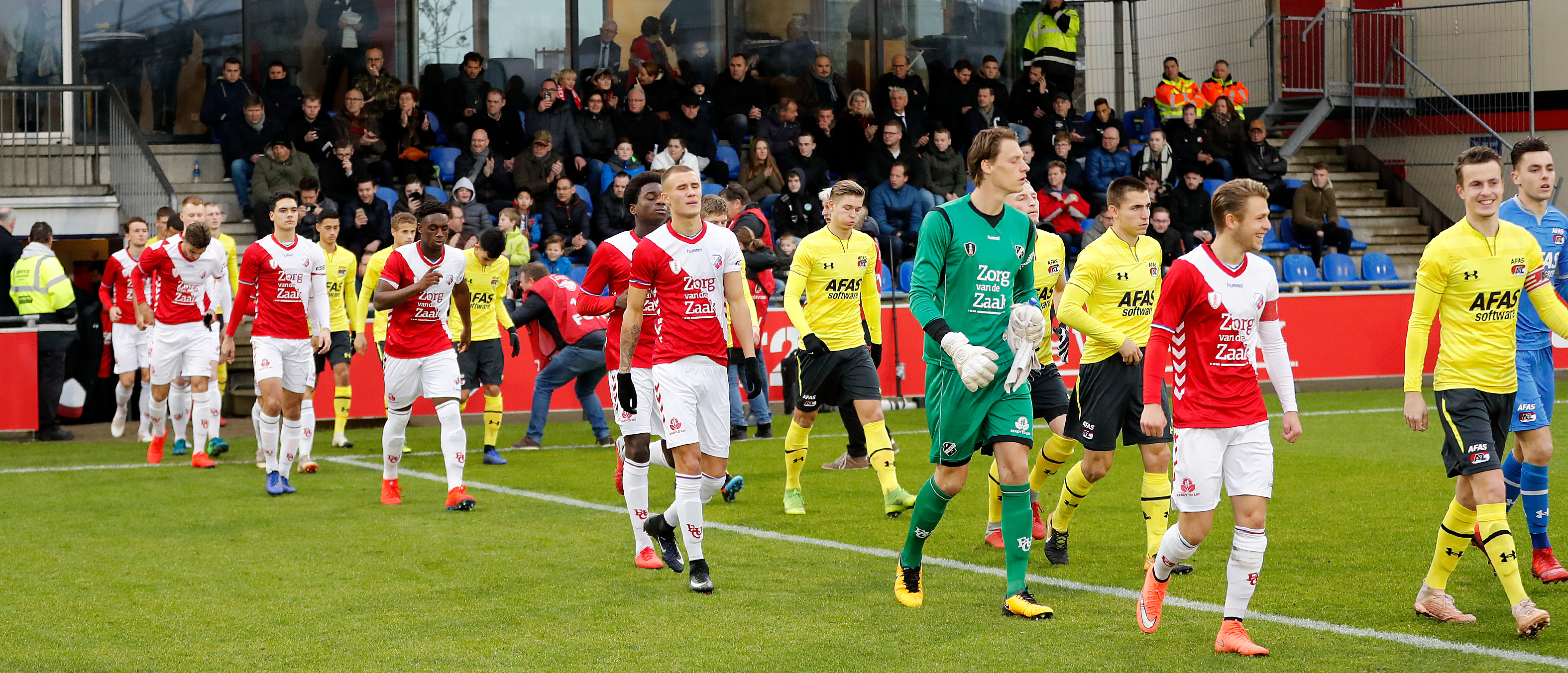 Jong FC Utrecht ontvangt FC Volendam