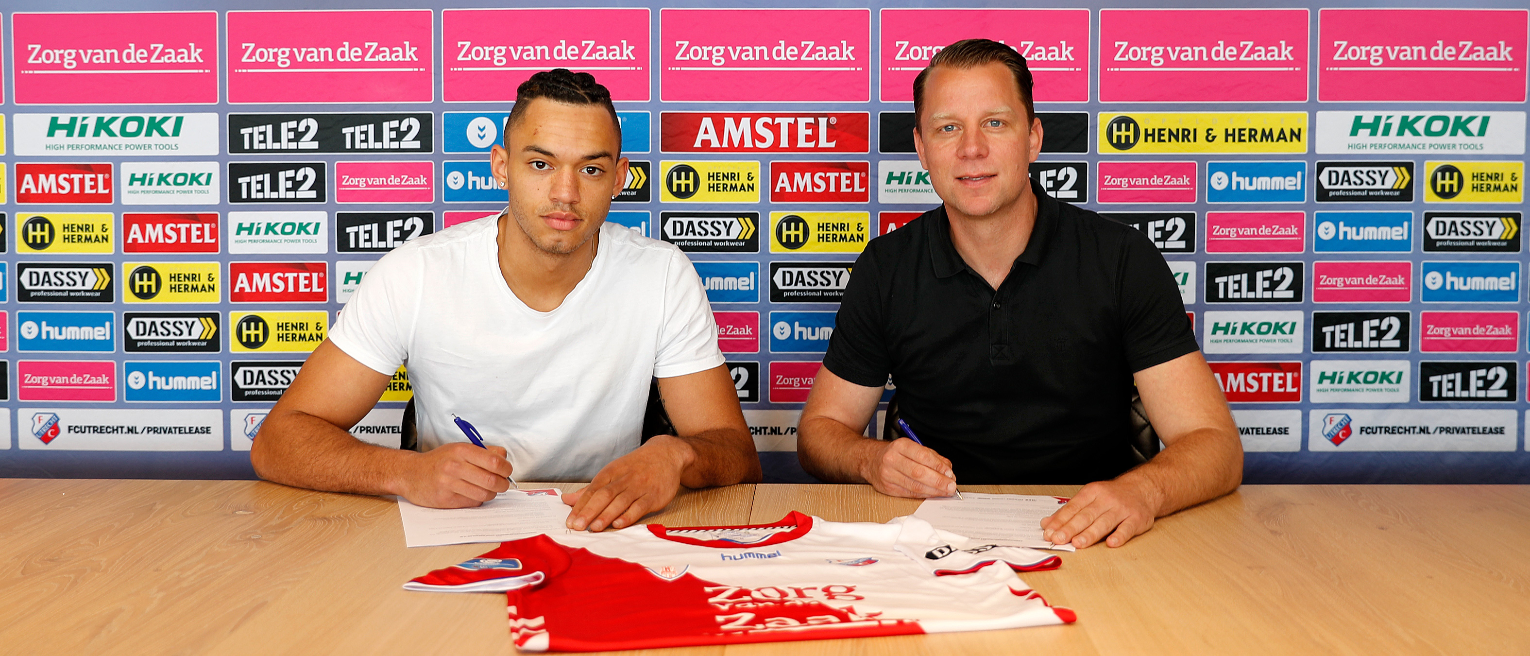 Jong FC Utrecht: nieuw contract Jeredy Hilterman