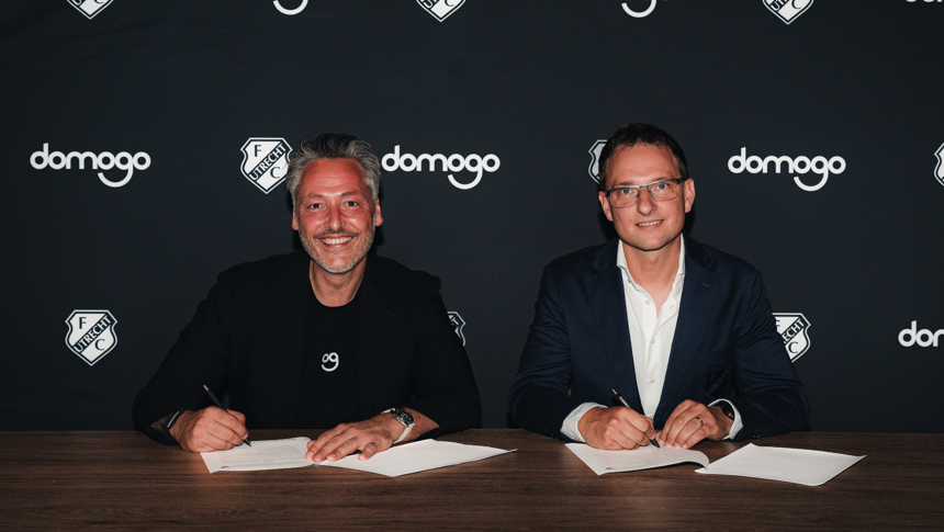 Domogo nieuwe Official Sustainability Partner van FC Utrecht